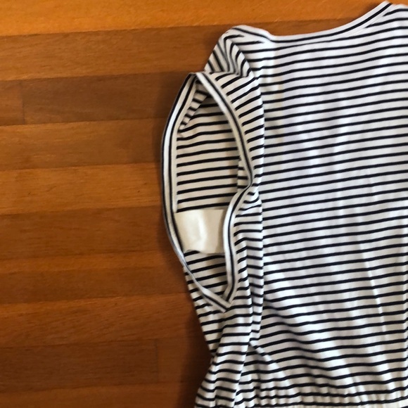 EUC. Theory Knit Striped Caneil Dress. - Picture 7 of 8